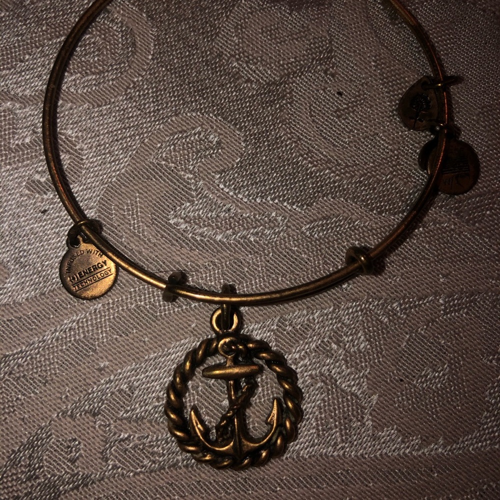 Alex and Ani Anchor Charm Bracelet